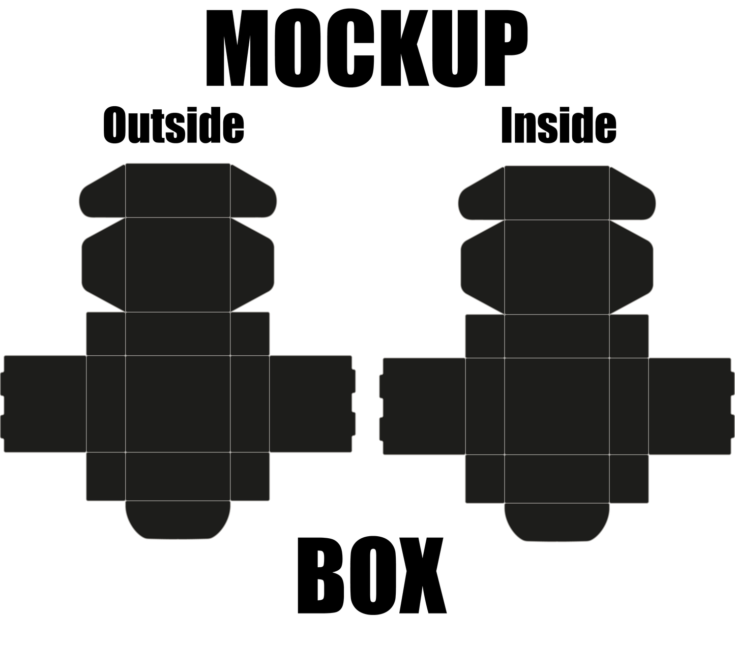 Mockup Box - Ilustrator