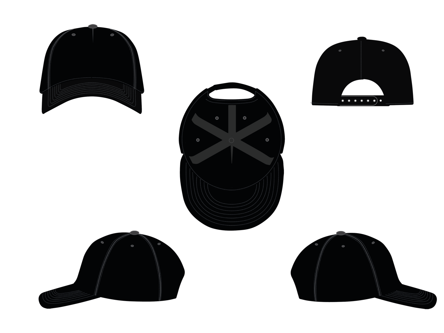 Mockup Gorra - Ilustrator