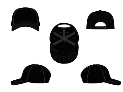 Mockup Gorra - Ilustrator