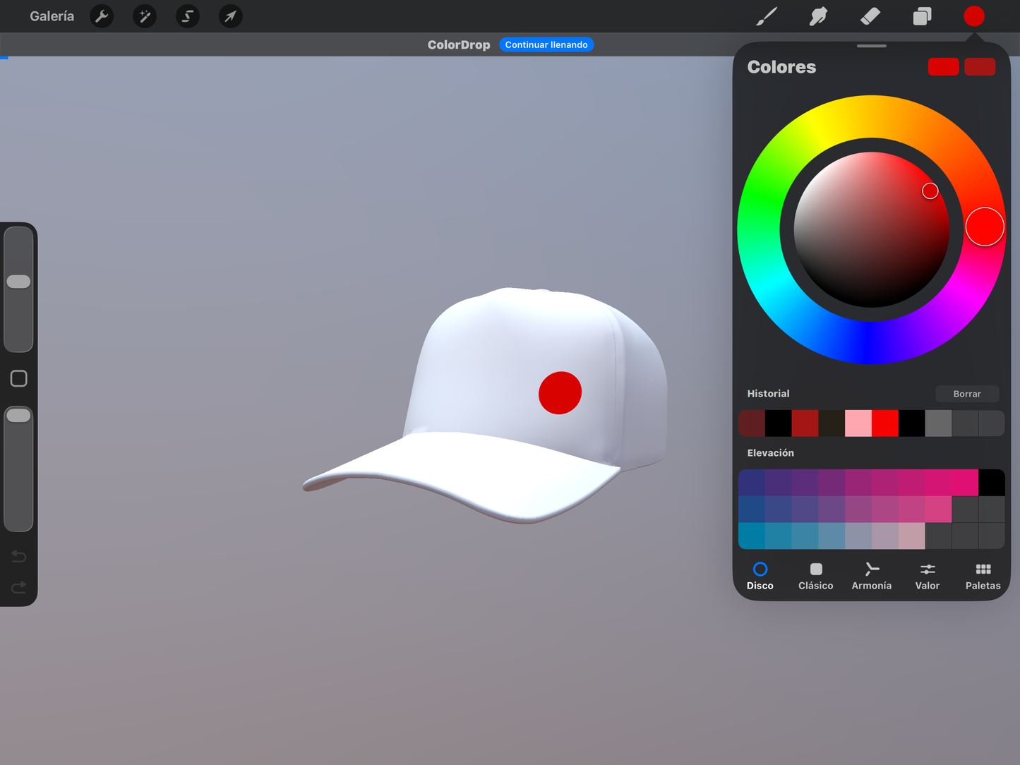 Gorra Mockup - Procreate