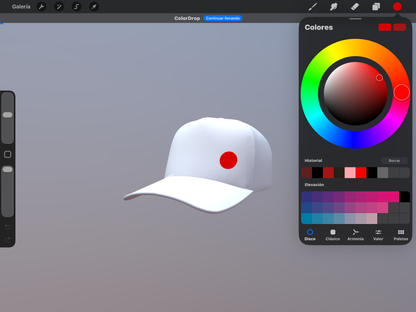Gorra Mockup - Procreate