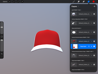 Gorra Mockup - Procreate